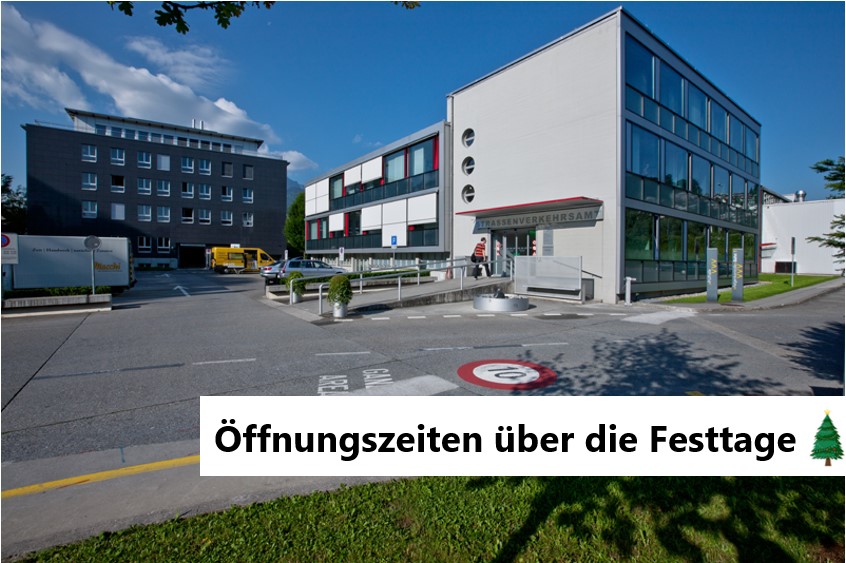 Öffnungszeiten Festtage